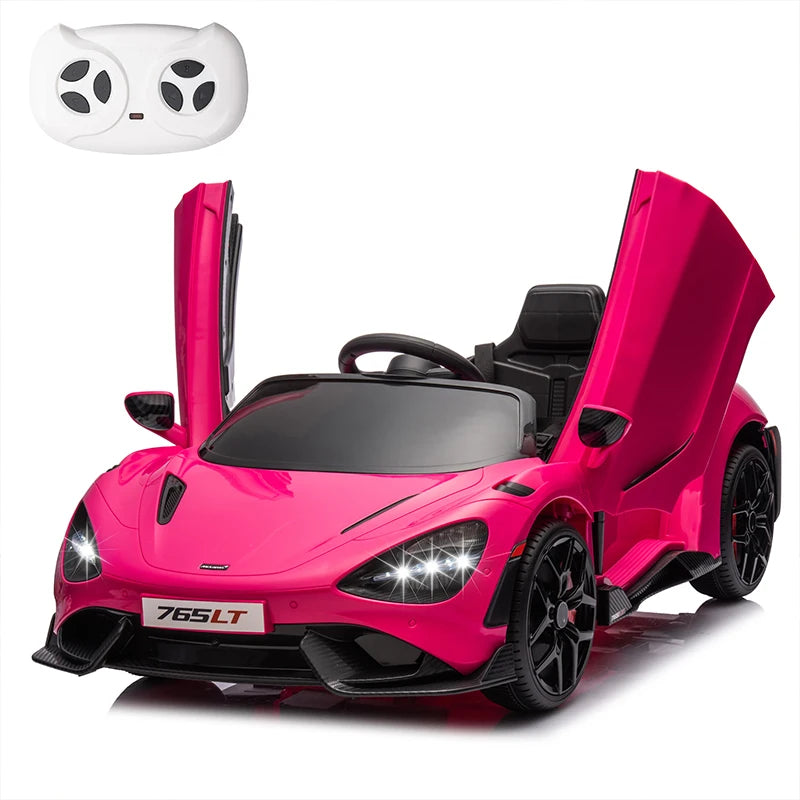 Mukidy Licensed McLaren 765LT Kids Ride On Toy Car