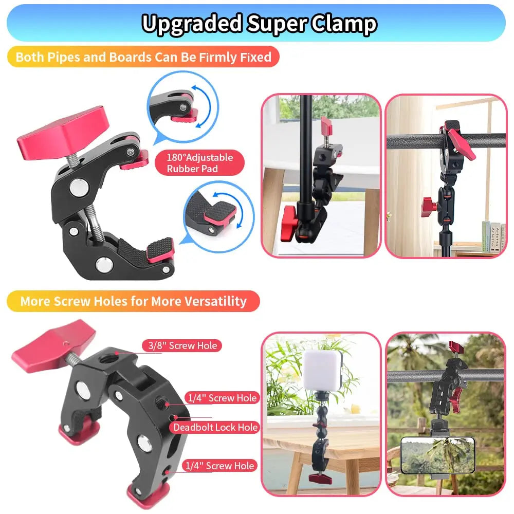 Magic Arm Adjustable Camera Bracket With Friction Lock