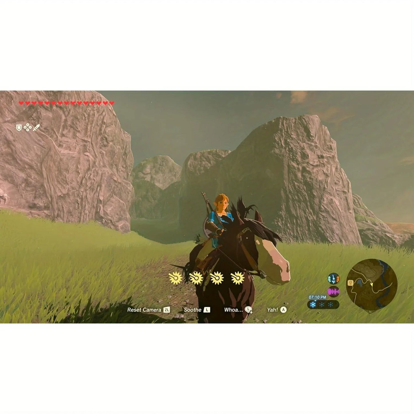 Nintendo Zelda Breath of the Wild Switch Game Card