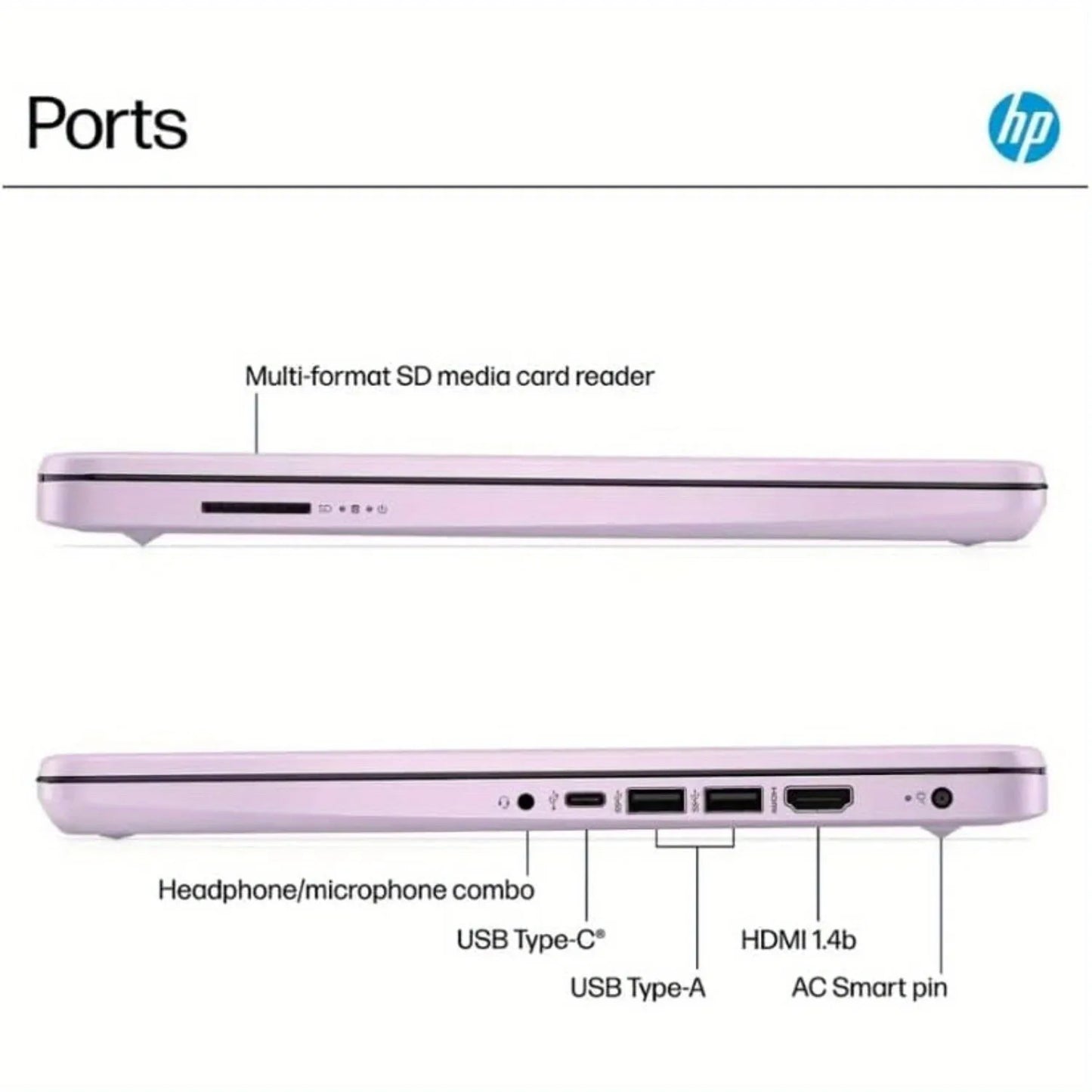 HP Laptop Intel Celeron N150 16GB RAM 384GB Storage