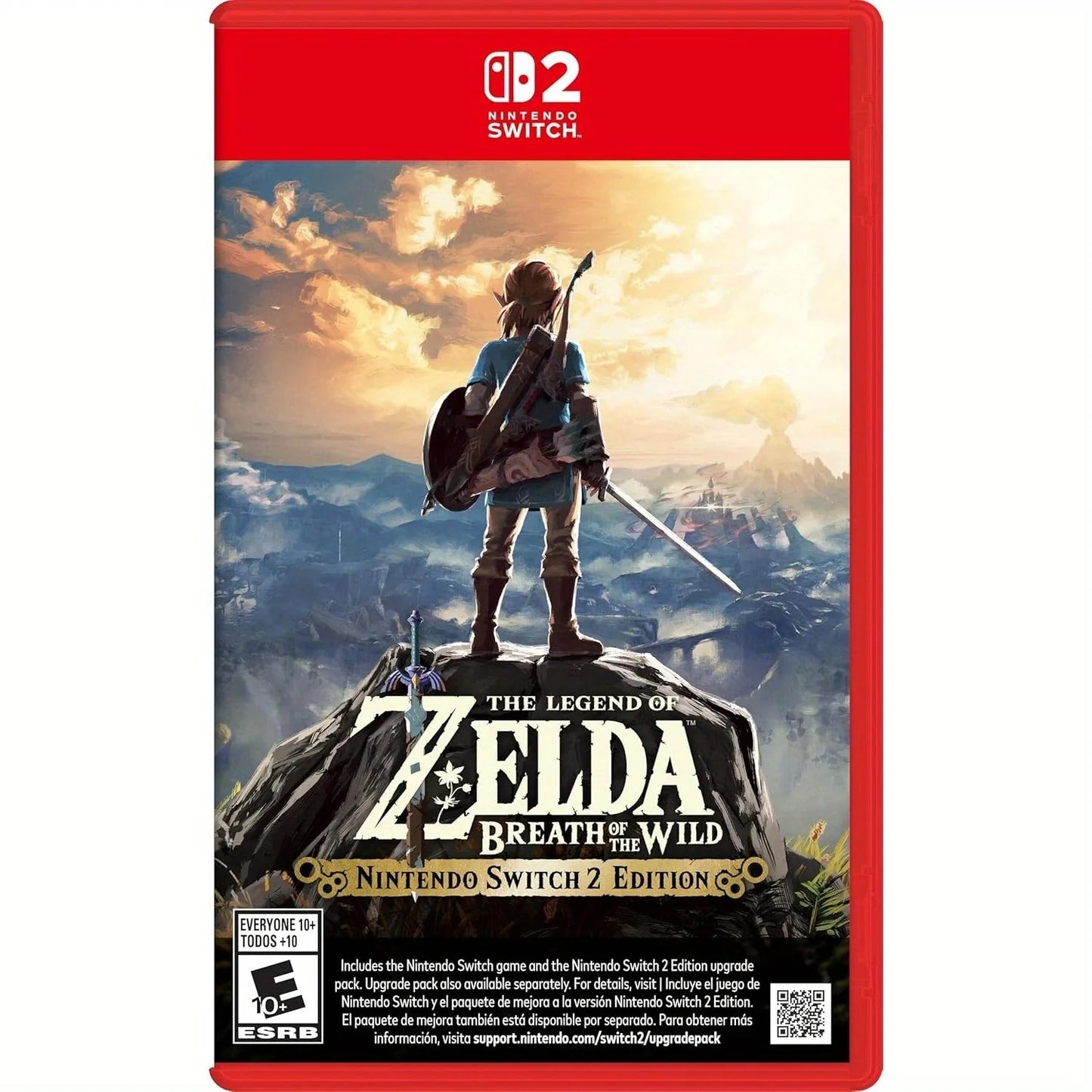 Nintendo Zelda Breath of the Wild Switch Game Card