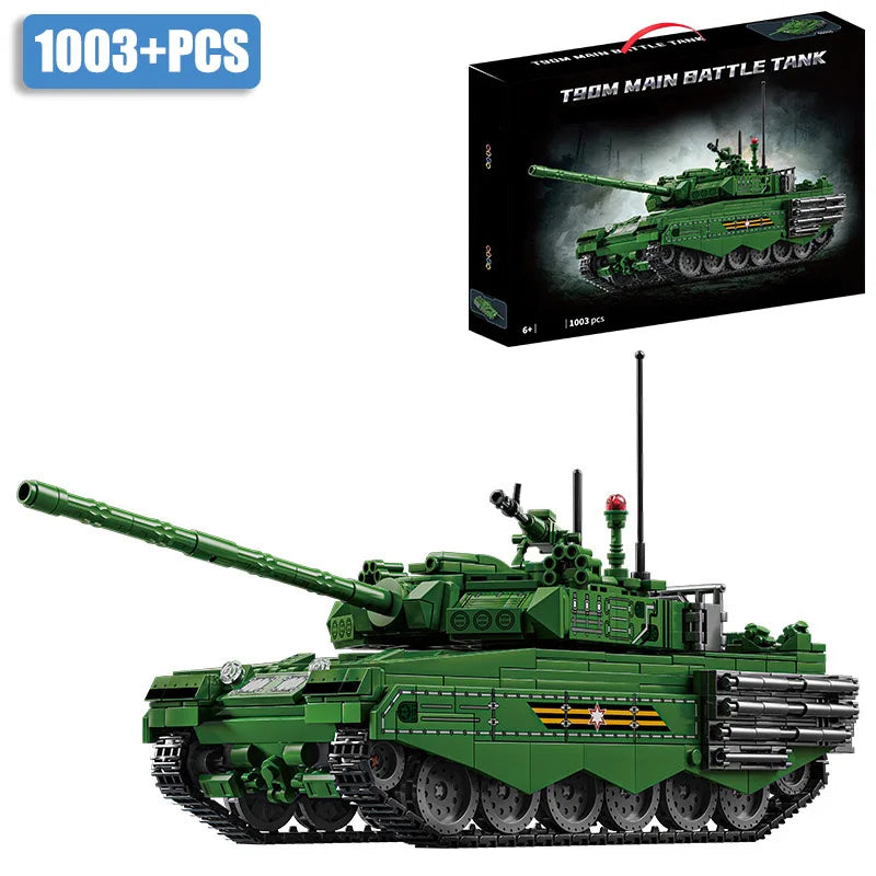 JIMITUCE Military WW2 Leopard 2A7 Tank Building Blocks Set