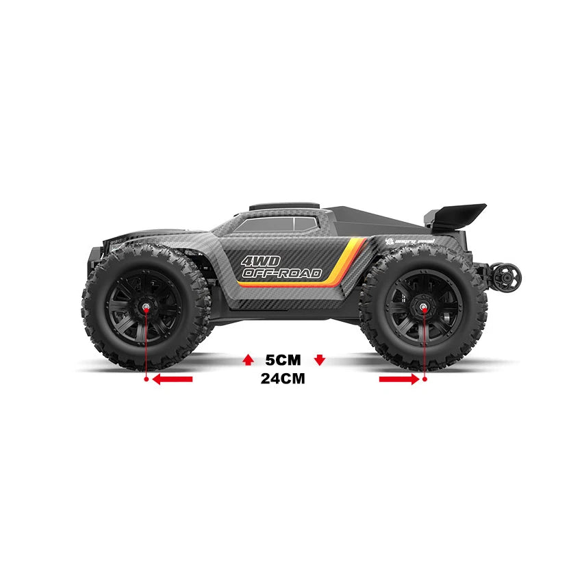 MJX 1:12 12212 Remote Control Car 58KM/H Monster Truck RC Four-Wheel Drive 3S High-Speed Brushless For Adult/Children Toys Gift