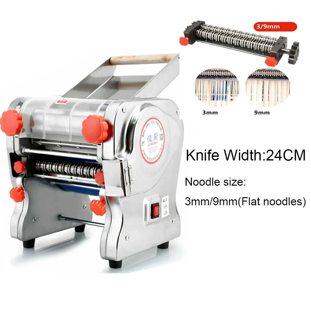 Hign-concerned 550W Electric Pasta Maker Noodle Machine For Commercial