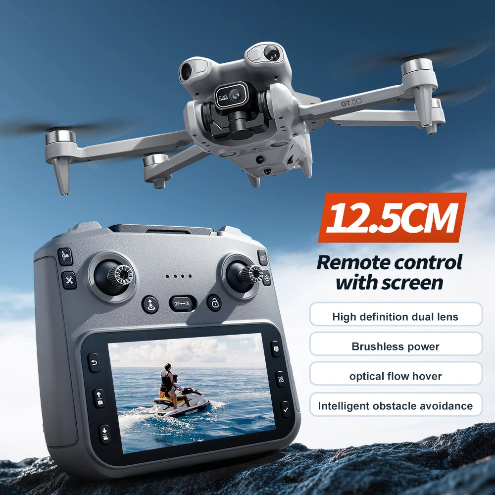 GUIG FPV Drone with 4K Camera Optical Flow and WiFi