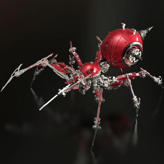 3D Metal Spider Puzzle Kit Stainless Steel Mechanical Insect