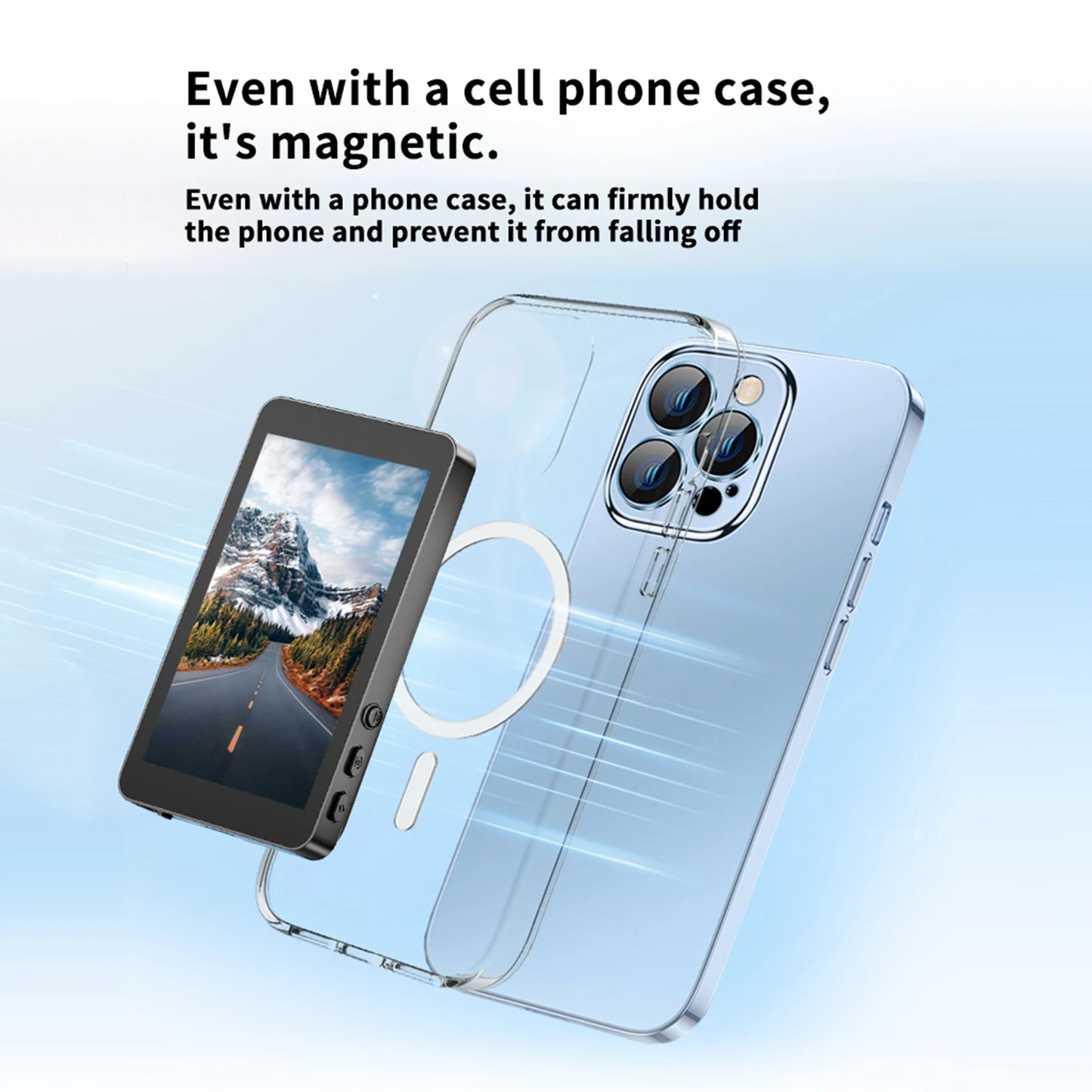 Phone Vlog Selfie Monitor Screen For Live Streaming And Recording