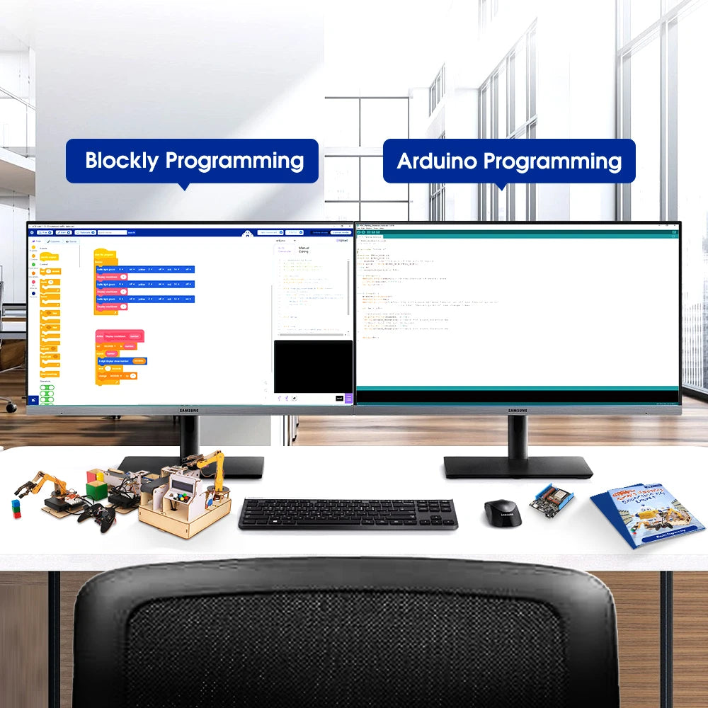 ESP32 STEM Smart Factory Education Kit For Arduino Projects