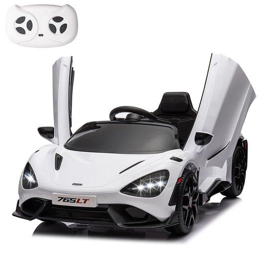 Mukidy Licensed McLaren 765LT Kids Ride On Toy Car