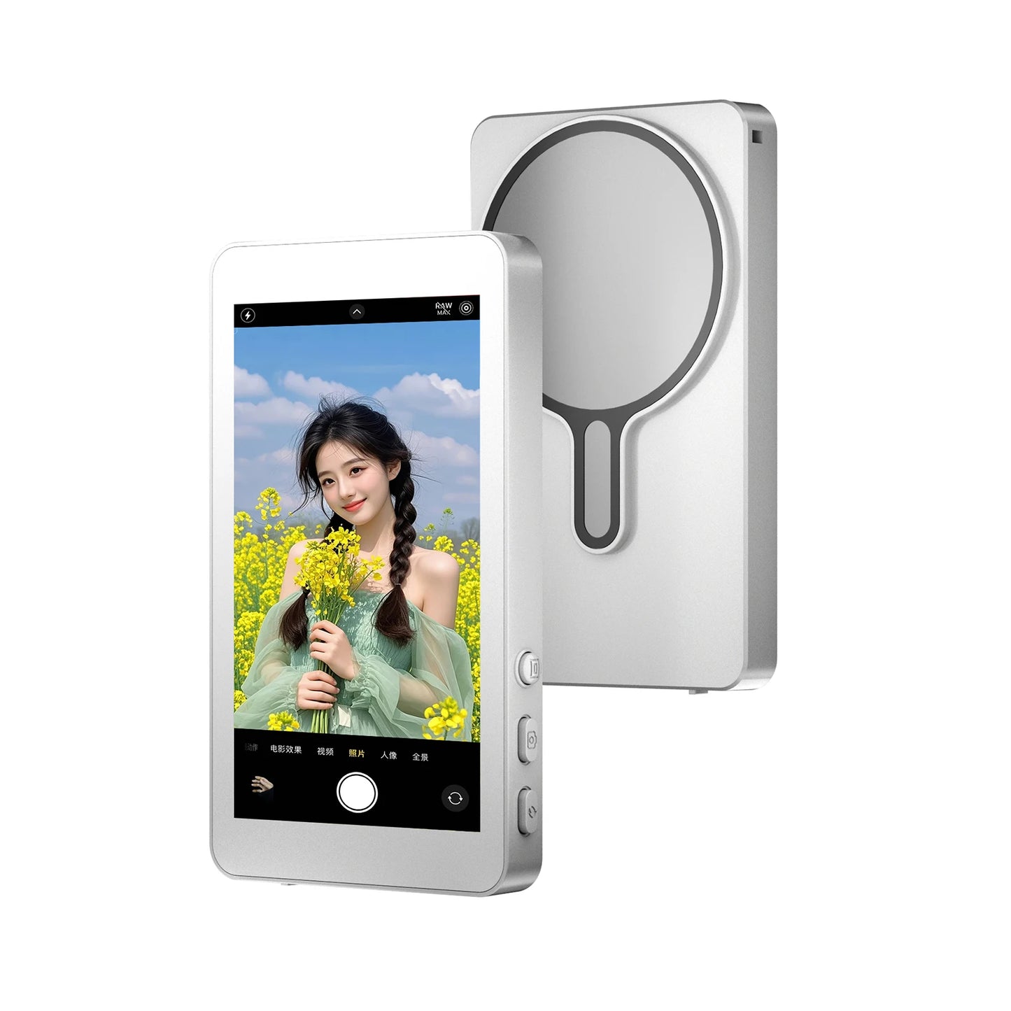 Phone Vlog Selfie Monitor Screen For Live Streaming And Recording