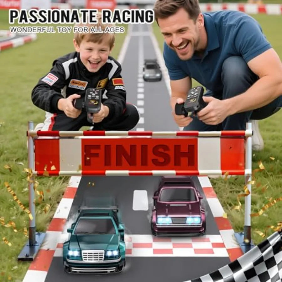 Mini RC Drift Car 1/43 with Gyroscope 4WD Full Proportional RC Car 2.4GHZ Hobby Grade Remote Control Cars RTR Model Vehicle 20+
