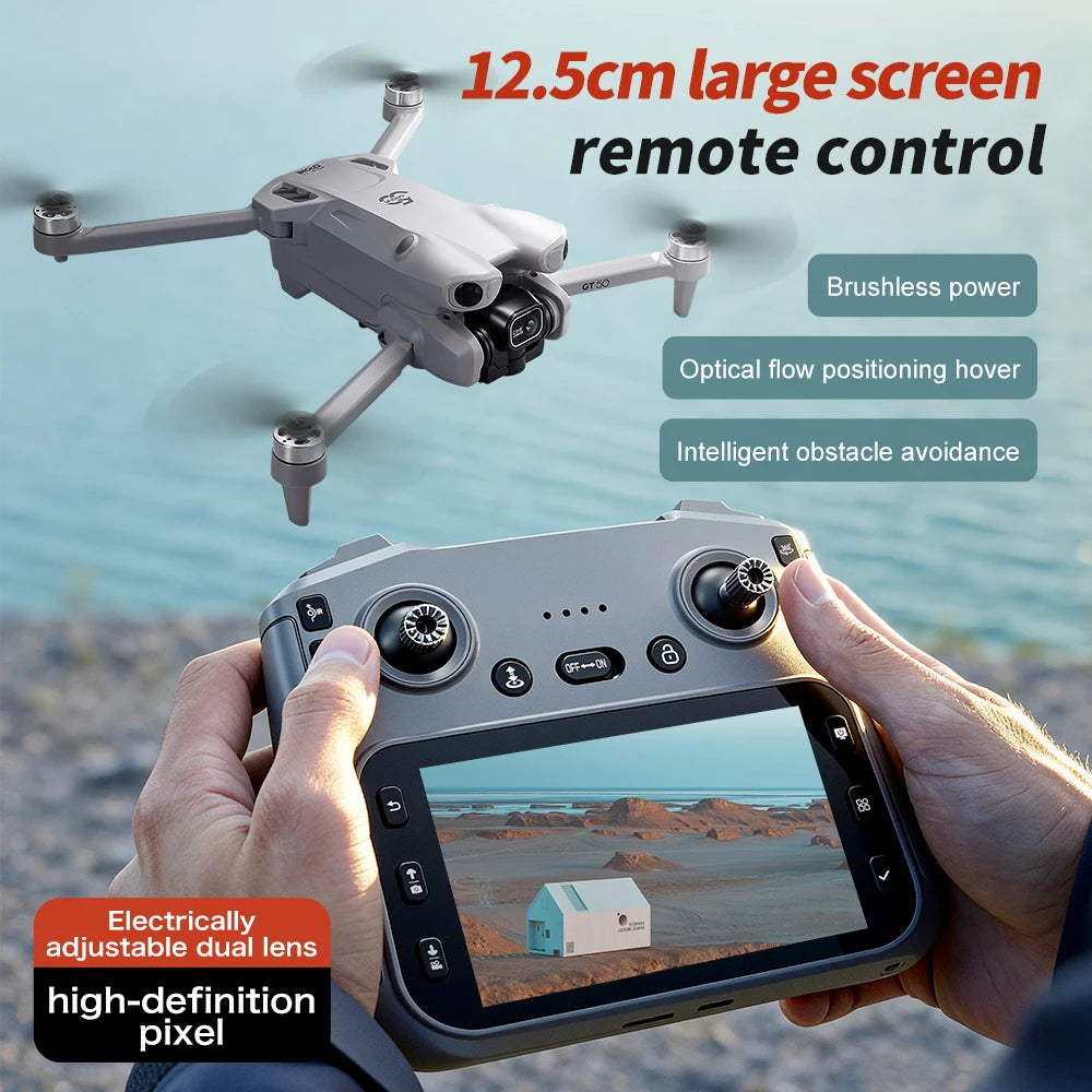GUIG FPV Drone with 4K Camera Optical Flow and WiFi