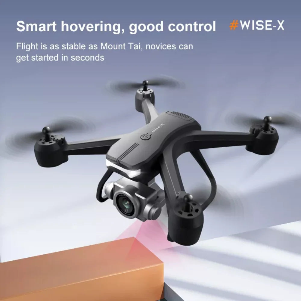 V14 Professional Drone, 3 Batteries, 6K HD Dual Camera, WiFi FPV Live Video, Portable RC Quadcopter, 120° Wide-Angle Lens, Altitude Hold, Gesture Control, 3D Flip, Foldable Design, Long Endurance, Suitable for Adults Beginne