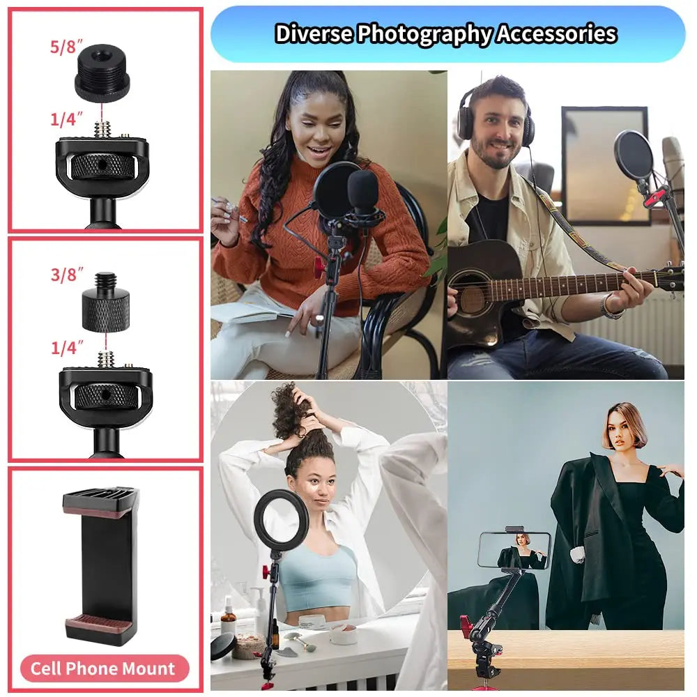 Magic Arm Adjustable Camera Bracket With Friction Lock