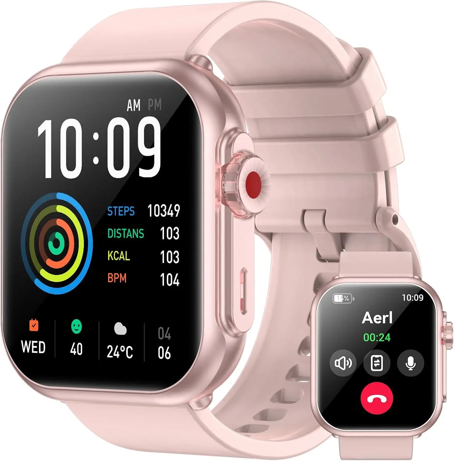 SENBONO Smart Watch Fitness Tracker IP68 Waterproof 100 Day Standby