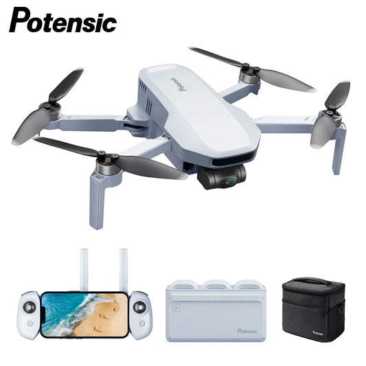 Potensic C0 Mini Drone With 3-Axis Gimbal 6KM GPS 4K Camera