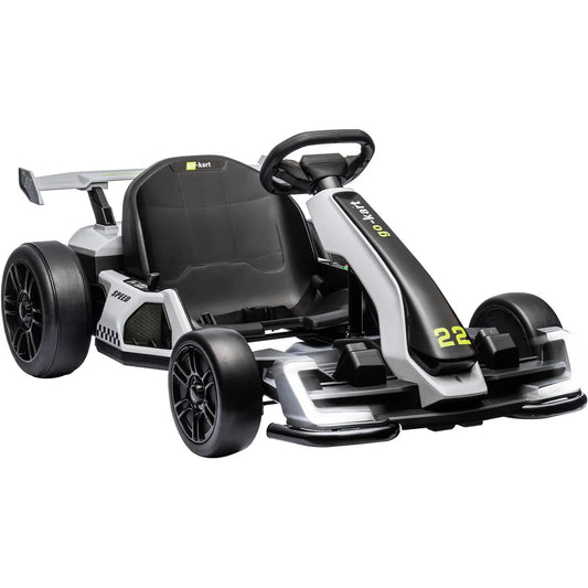 TWISTER.CK 24V Kids Electric Go Kart With Adjustable Seat