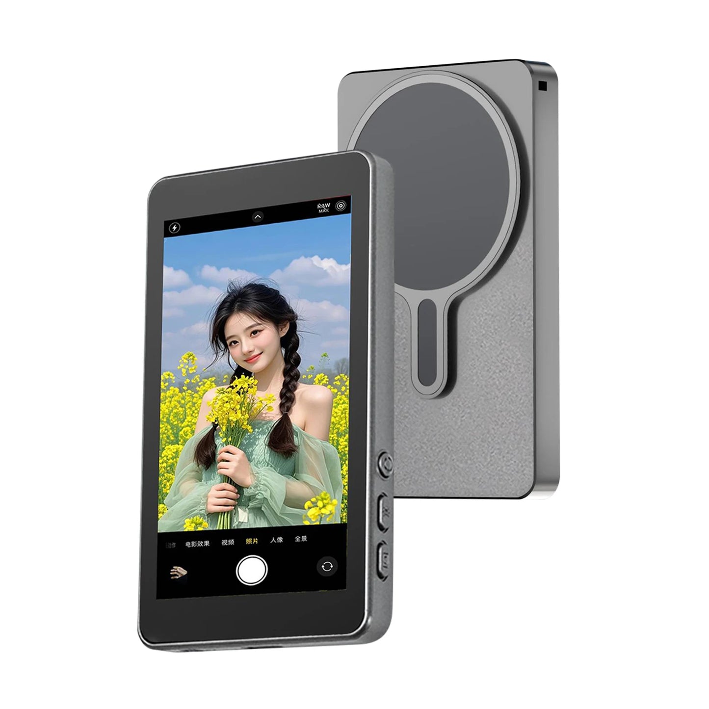 Phone Vlog Selfie Monitor Screen For Live Streaming And Recording