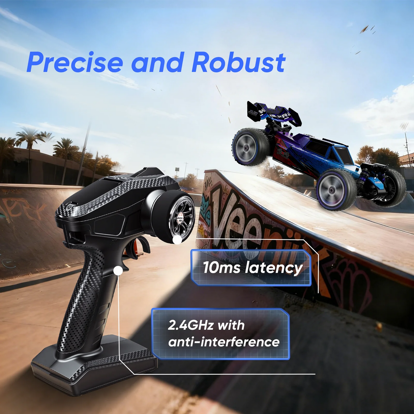 JIUSICE WB12 Pro 4WD Brushless RC Off-road Car