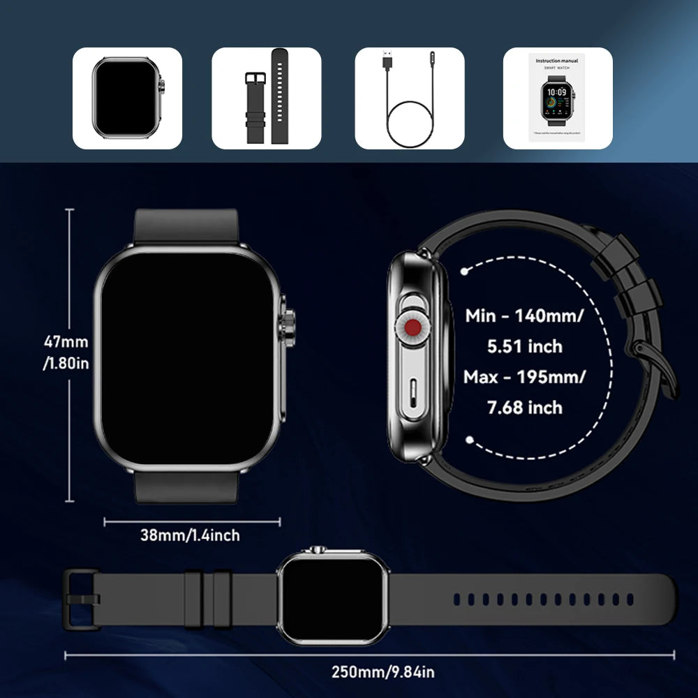 SENBONO Smart Watch Fitness Tracker IP68 Waterproof 100 Day Standby