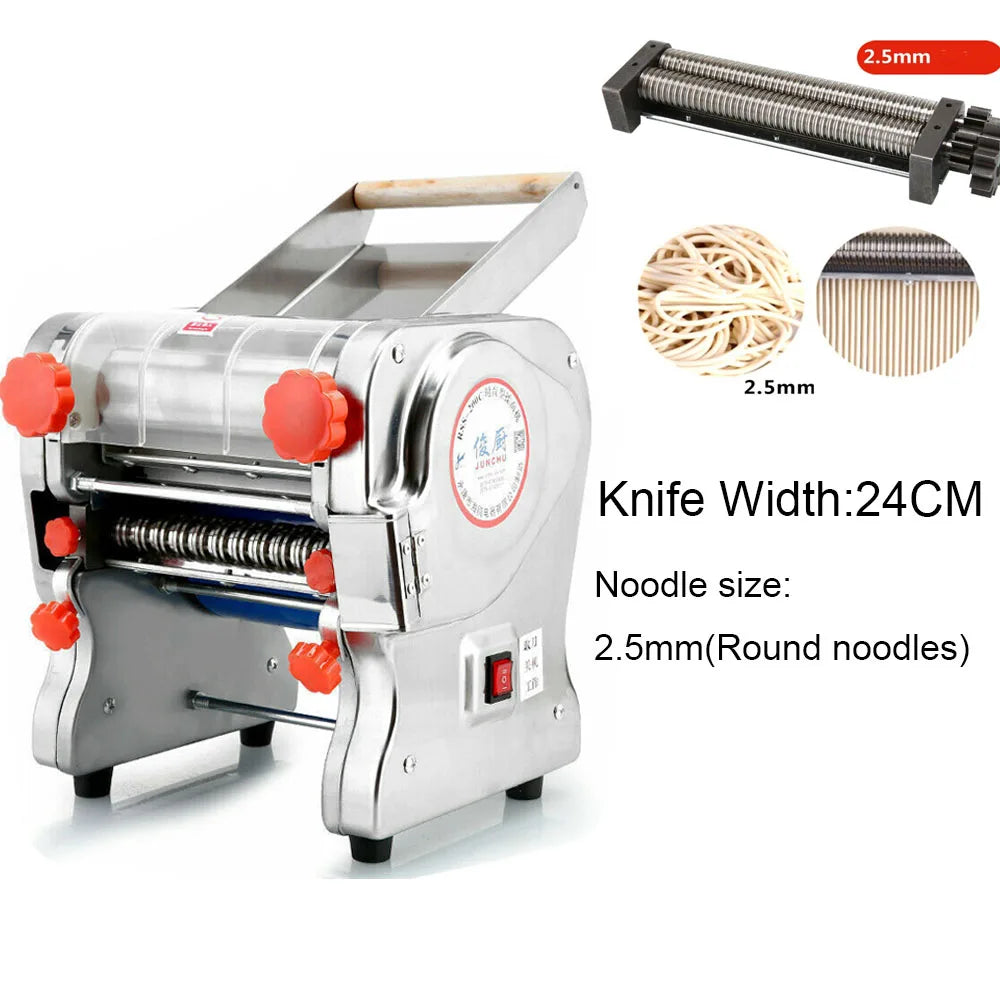 Hign-concerned 550W Electric Pasta Maker Noodle Machine For Commercial
