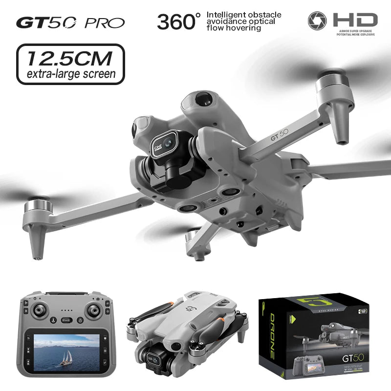 GUIG FPV Drone with 4K Camera Optical Flow and WiFi