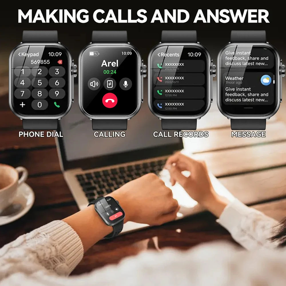 SENBONO Smart Watch Fitness Tracker IP68 Waterproof 100 Day Standby