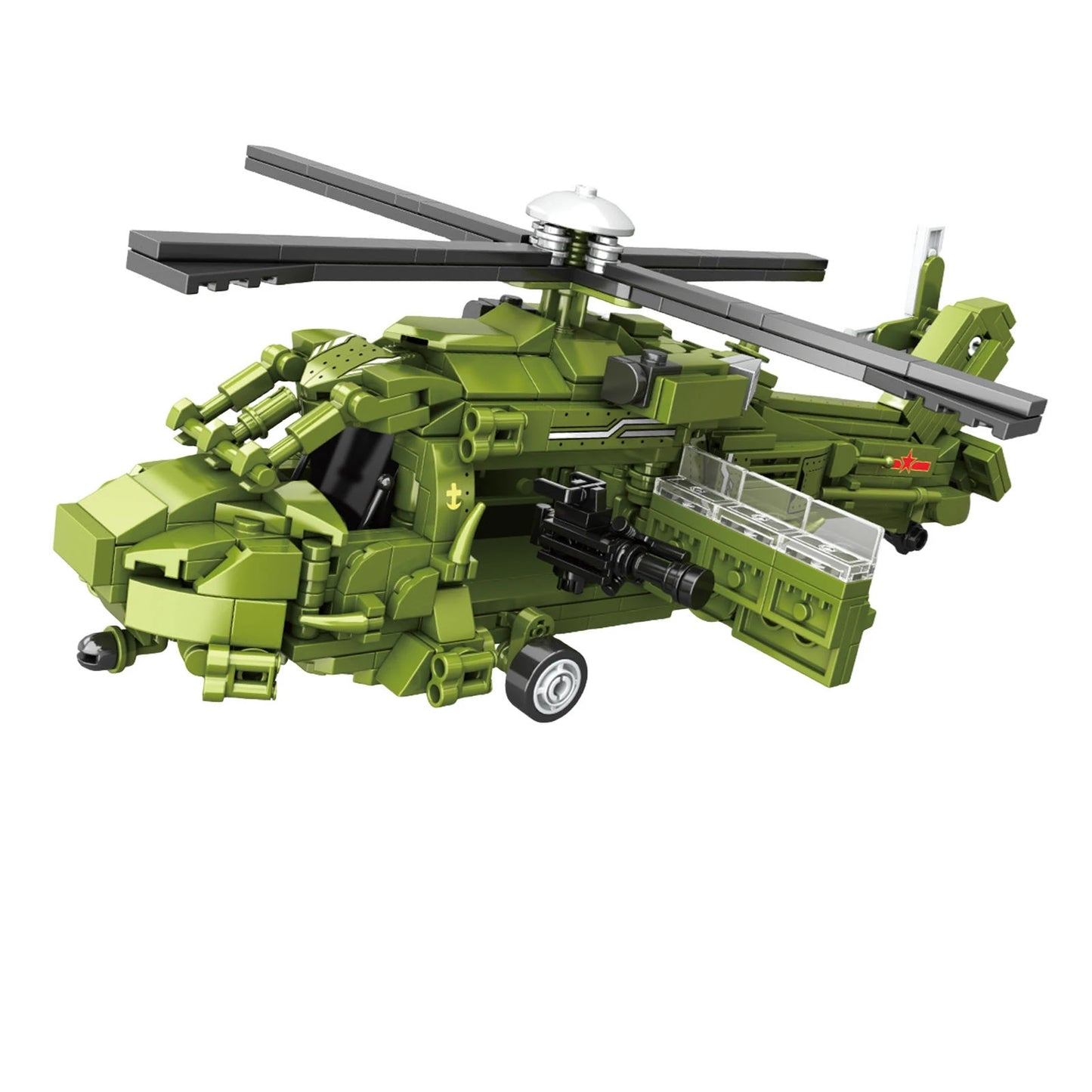 HWZBBEN Helicopter Building Blocks Set 791 Pcs Airplane Construction Kit