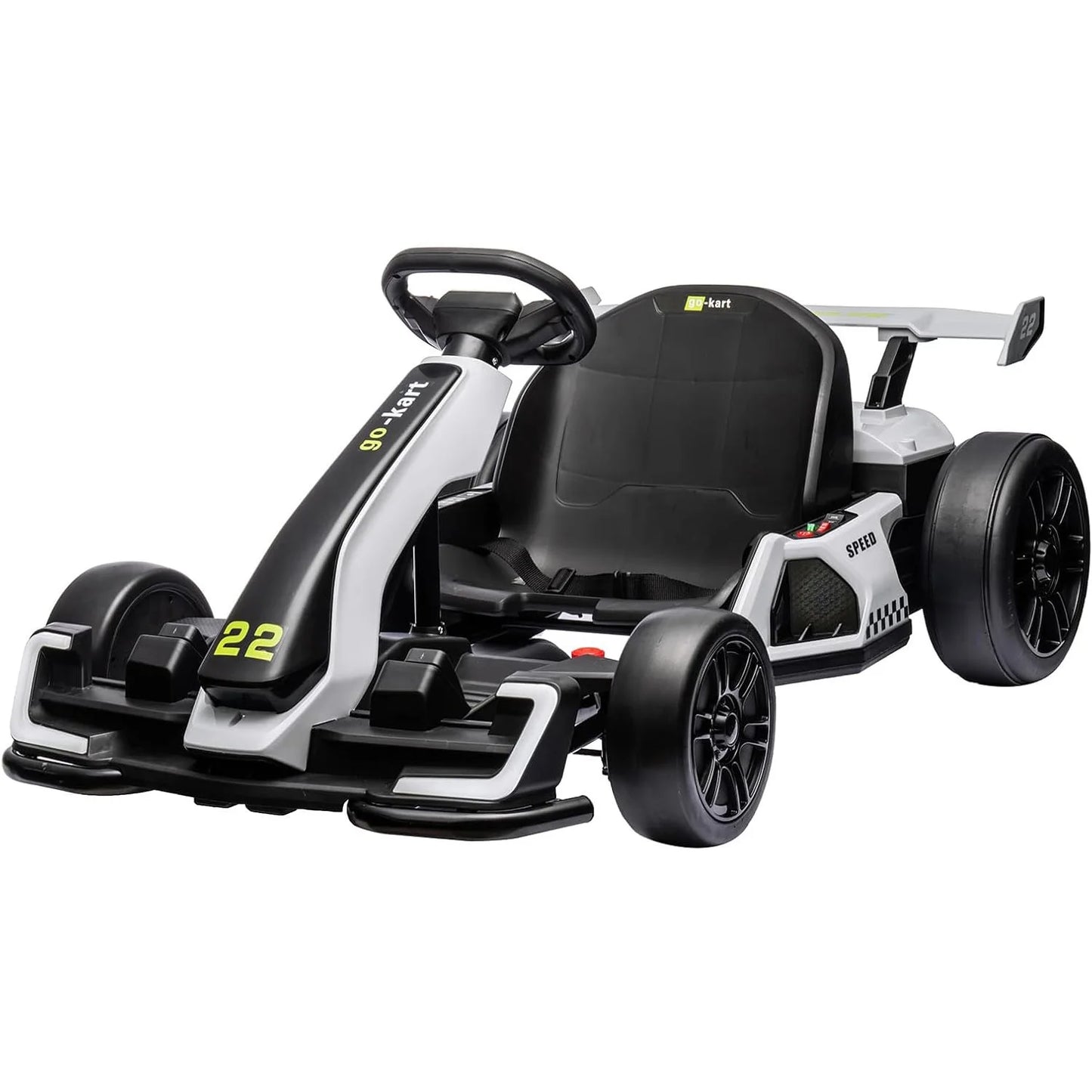 TWISTER.CK 24V Kids Electric Go Kart With Adjustable Seat