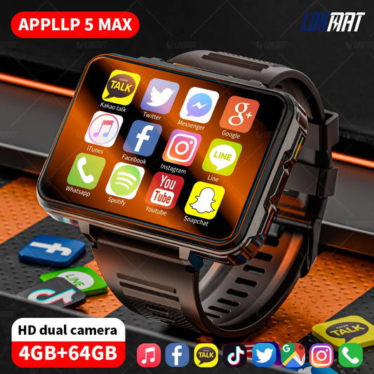 LOKMAT APPLLP 5 MAX Android Smartwatch 4G