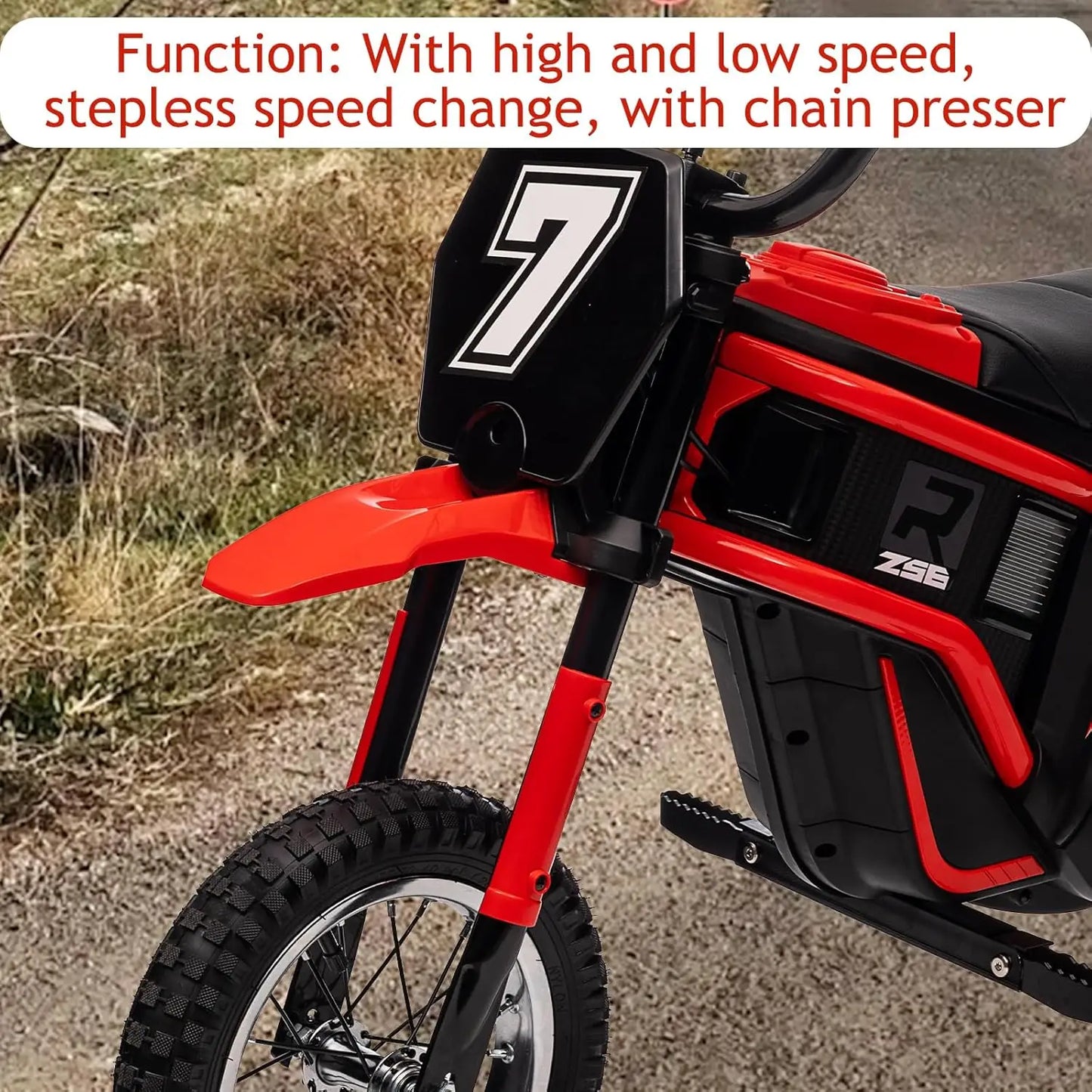 HiMISS 24V Electric Ride On Motorcycle For Kids 350W
