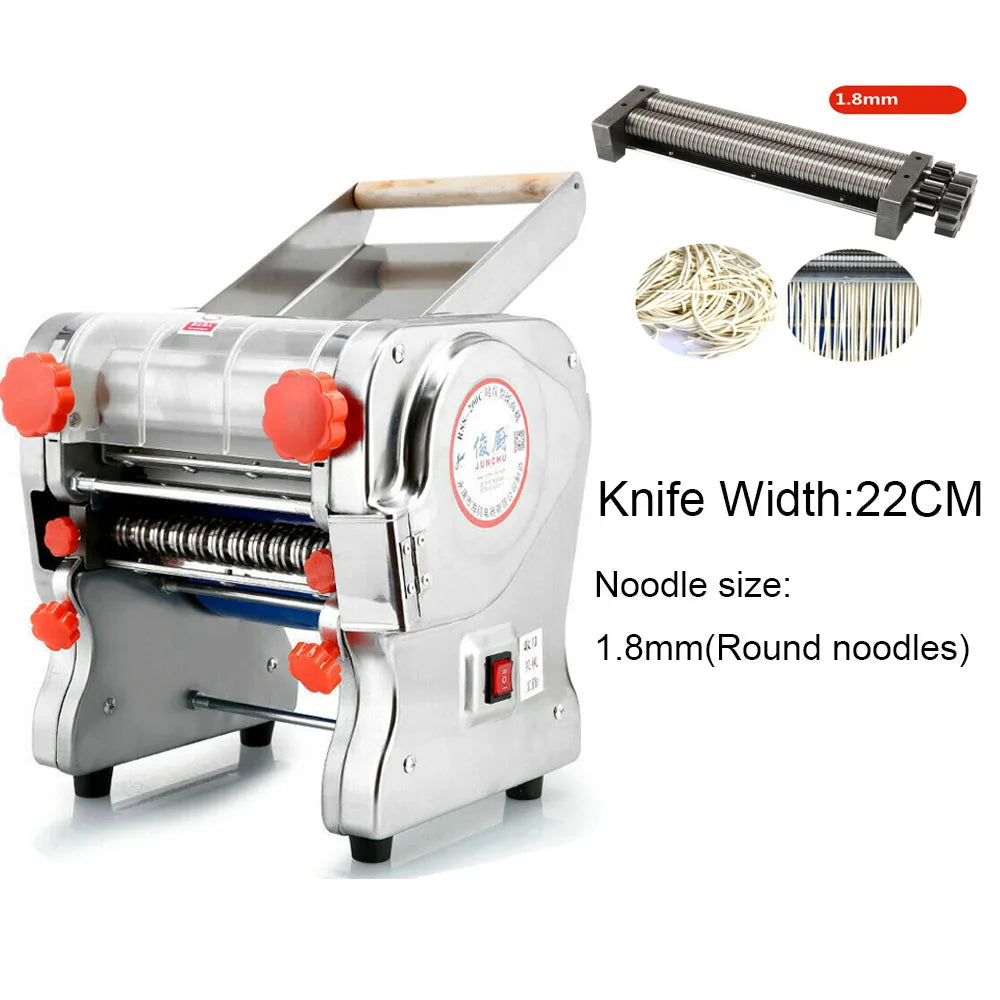 Hign-concerned 550W Electric Pasta Maker Noodle Machine For Commercial