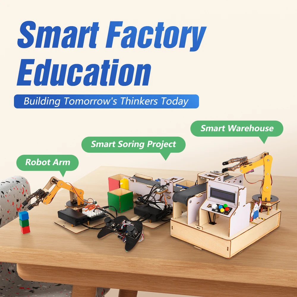 ESP32 STEM Smart Factory Education Kit For Arduino Projects