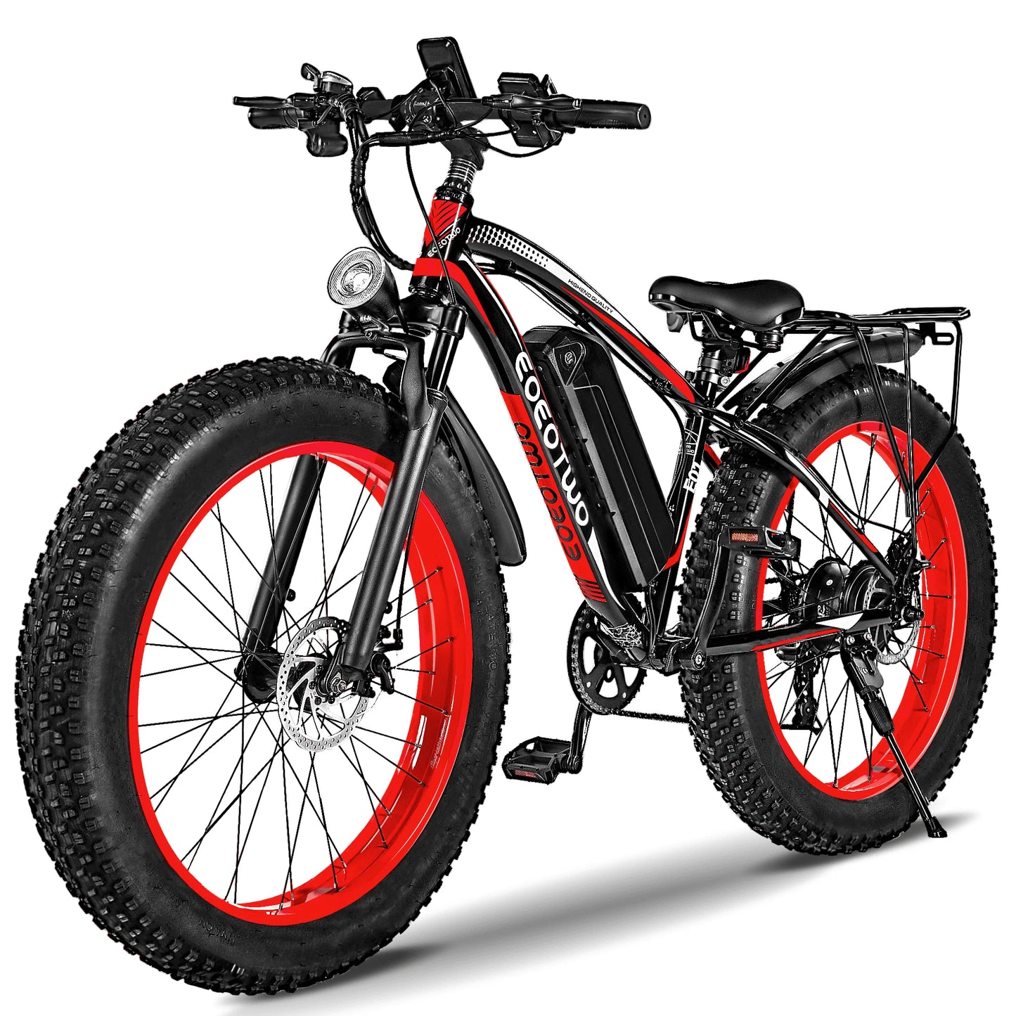 EOEOTWO 1500W Electric Mountain Bike 48V 15Ah Fat Tire