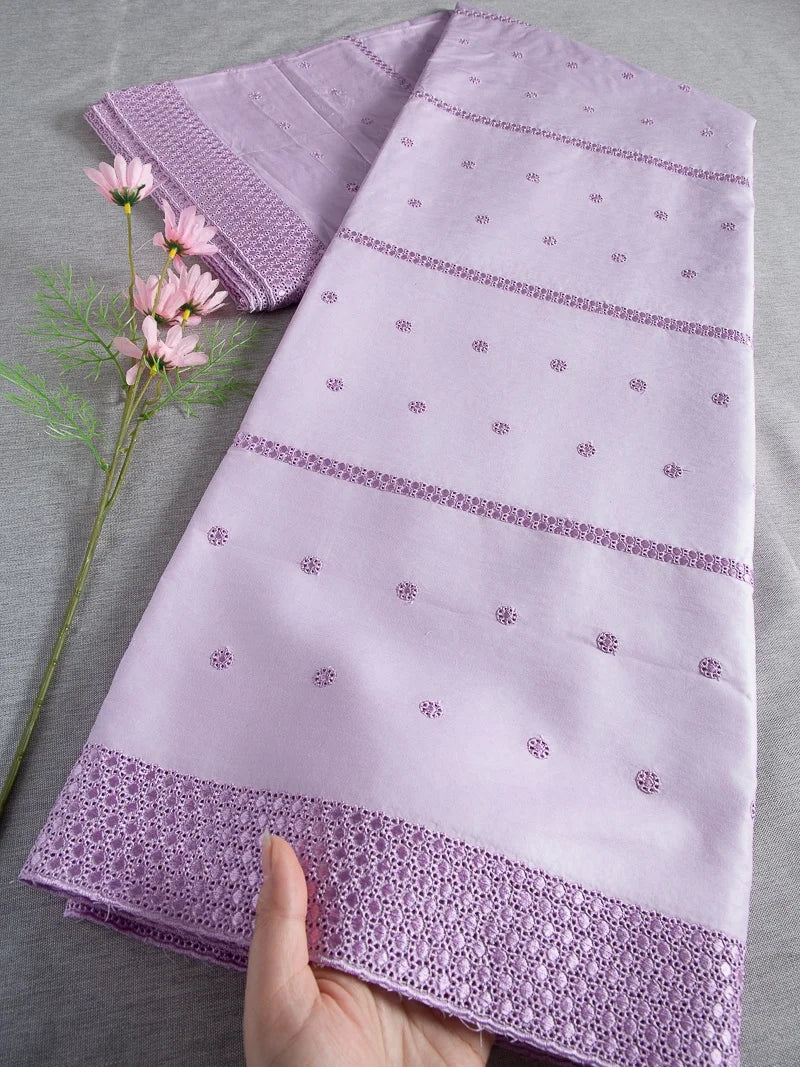 JiaDong Nigerian Cotton Swiss Lace Embroidery Fabric