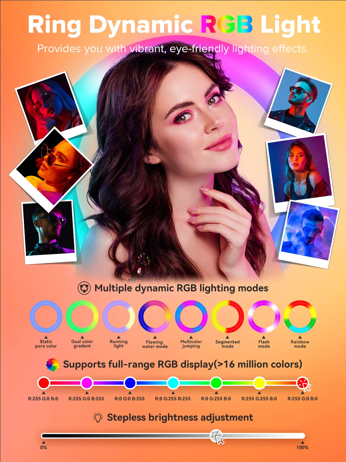 Neson iPad Photo Booth Machine With RGB Ring Light And APP Control