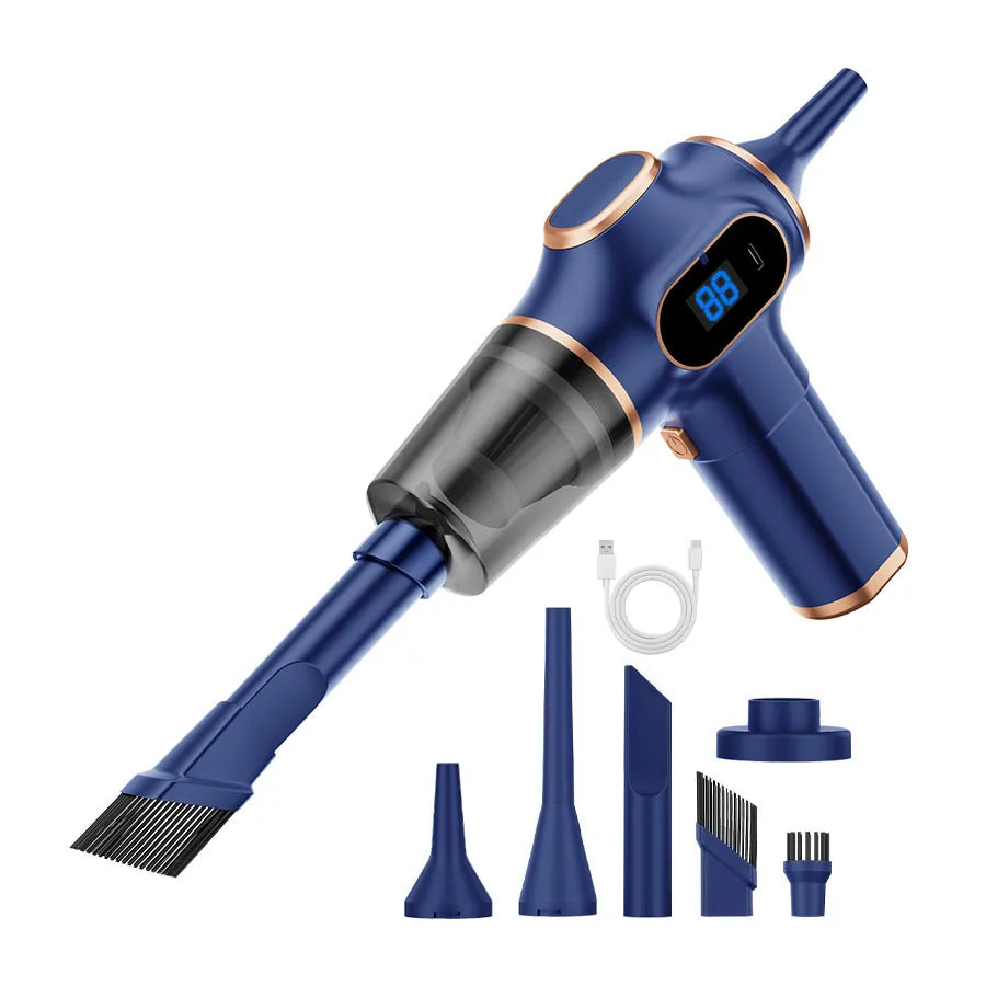 Wireless Car Vacuum Cleaner Mini Portable Auto Dust Cleaner